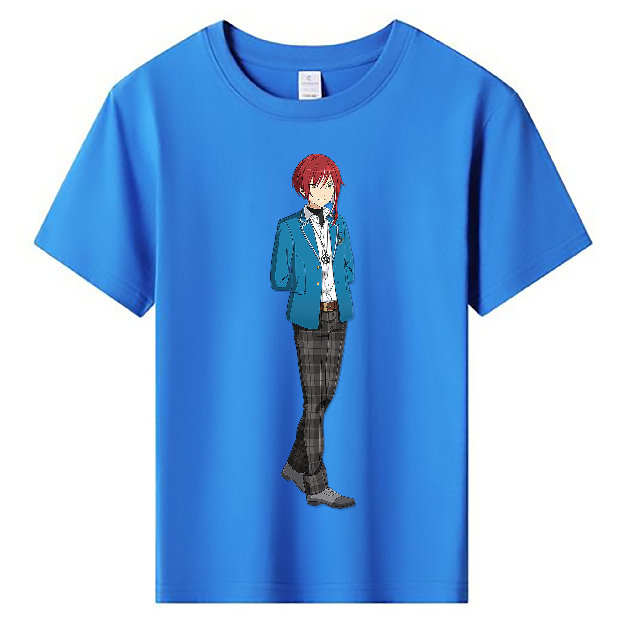 （画像用） あんさんぶるスターズ! Ensemble Stars 綿100％キッズTシャツ（フロントプリント）